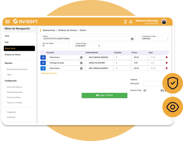 Software para transporte de carga pesada